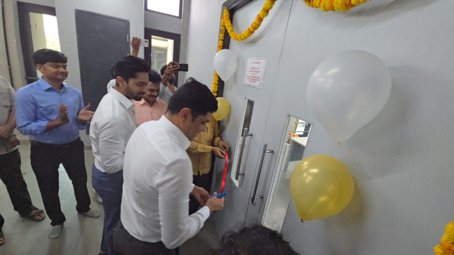 Inauguration ceremony — ribbon cutting