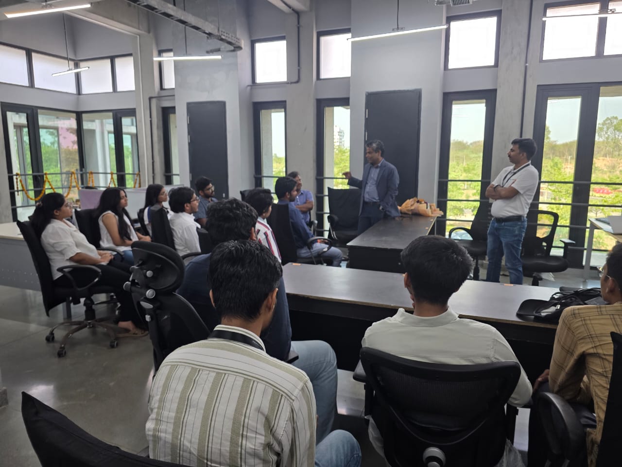 ACTORYX team listening to the session